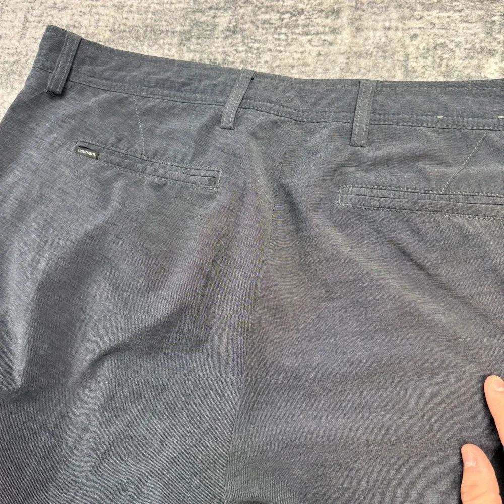 Linksoul Pants Mens 35 Navy Boardwalker Performance Golf Chino Travel Stretch